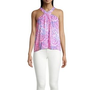 Lilly Pulitzer Rory halterneck top